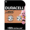 Duracell Specialty lithium knoopcelbatterij - CR2025 - 2 stuks