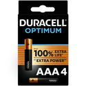 Duracell Optimum AAA batterij - 4 stuks