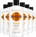 Syoss Repair Therapy - Conditioner - Haarverzorging - 6 x 440 ml