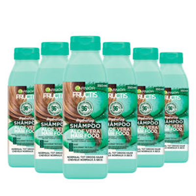 Garnier Fructis Hair Food Aloe Vera shampoo - 6 x 350 ml - voordeelverpakking