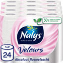 Nalys Velours 3-laags toiletpapier - 24 rollen