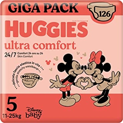 Huggies Ultra Comfort  luiers maat 5 - 126 stuks