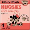 Huggies Ultra Comfort  luiers maat 4 - 150 stuks