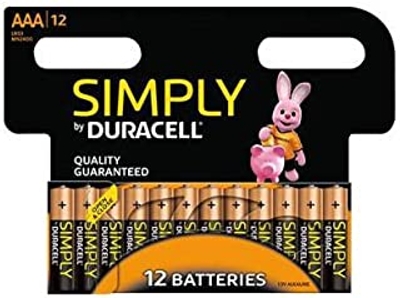Duracell Batterijen AAA (LR03/MN2400) - 12 stuks