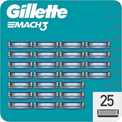 Gillette Mach 3 scheermesjes - 25 stuks
