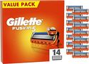 Gillette Fusion scheermesjes - 14 stuks