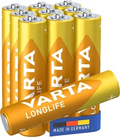 VARTA alkaline AAA LR03 duurzame batterijen 1,5 V, 10 stuks