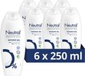 Neutral Sensitive Skin Showergel speciaal ontwikkeld voor de gevoelige huid - 6 x 250 ml - Voordeelverpakking
