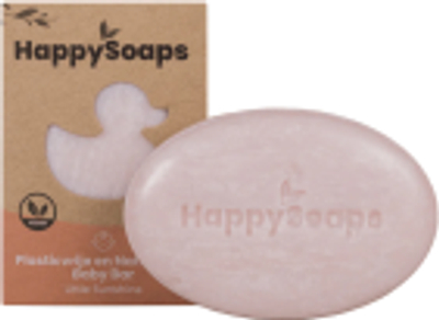 HappySoaps Baby & Kids Shampoo en Body Wash Bar Little Sunshine 80 ml