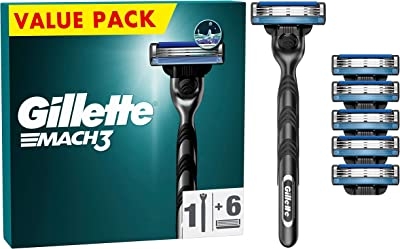 Gillette Mach 3 scheersystemen - 6 stuks