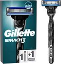 Gillette Mach 3 scheersystemen - 3 stuks