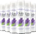 Gillette Venus Satin Care Scheergel - Lavendel Geur - Voor Vrouwen - 6 x 200 ml