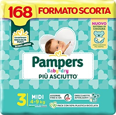 Pampers Baby Dry  luiers maat 3 - 168 stuks