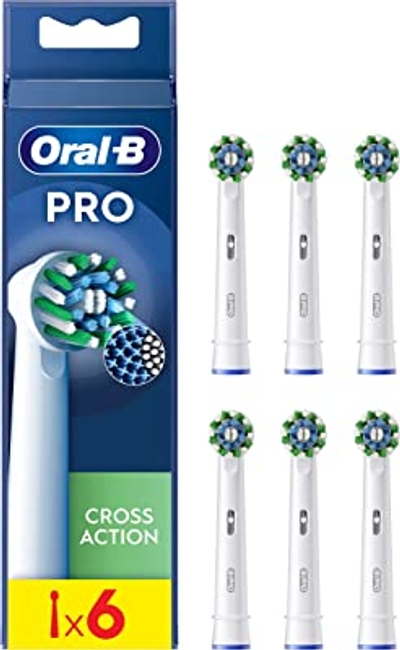 Oral-B CrossAction  opzetborstels - 6 stuks