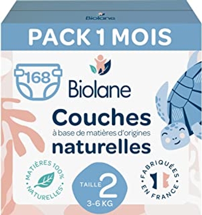 BioLane  luiers maat 2 - 168 stuks
