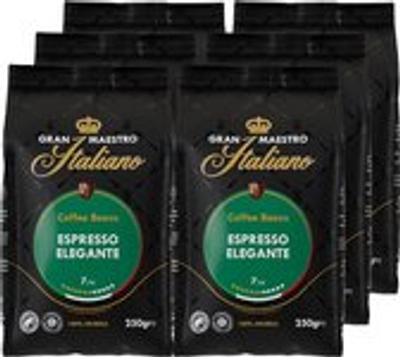 Gran Maestro Italiano Espresso Elegante Koffiebonen - 250 gram