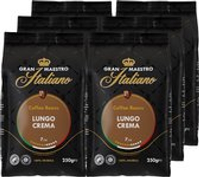 Gran Maestro Italiano Lungo Crema Koffiebonen - 250 gram