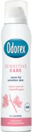 Odorex Sensitive Care Anti-Transpirant Deodorant Spray - 6x 150ml
