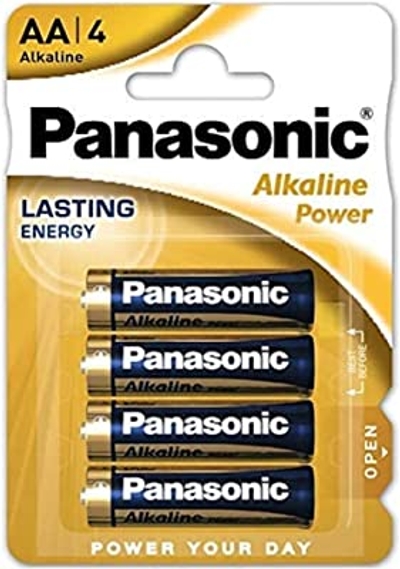 Panasonic (LR6A) AA Alkaline Power Batterij - 4 stuks
