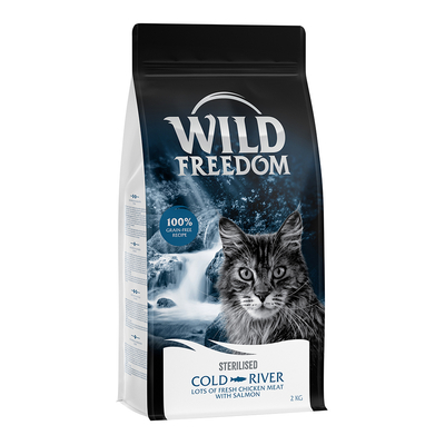 Wild Freedom Adult "Cold River" Sterilised Zalm - Graanvrij - 2 kg - kattenbrokken