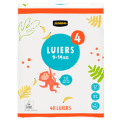 Jumbo  luiers maat 4 - 40 stuks