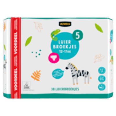 Jumbo  luierbroekjes maat 5 - 38 stuks