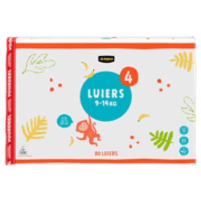 Jumbo  luiers maat 4 - 80 stuks