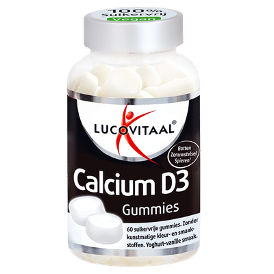 Lucovitaal Calcium Vitamine D3 (60 Gummies)