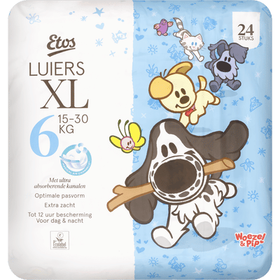 Etos Woezel & Pip  luiers maat 6 - 24 stuks