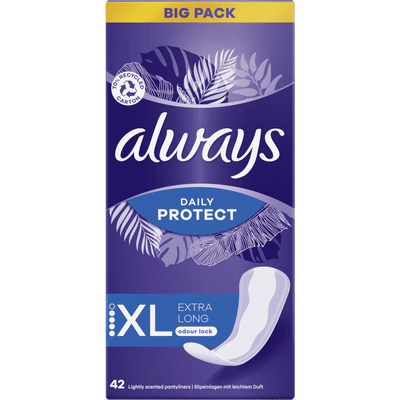 Always Inlegkruisjes Daily Protect Extra Long 42ST