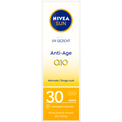 NIVEA SUN uv gezicht anti-age Q10 zonnecreme SPF 30 - 50 ml