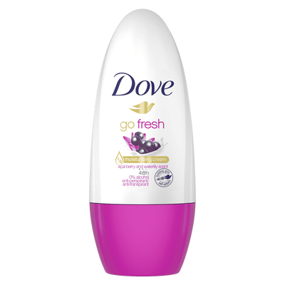 Dove Go Fresh Açaí Berry & Waterlily Anti-Transpirant Deodorant Roller - 50 ml