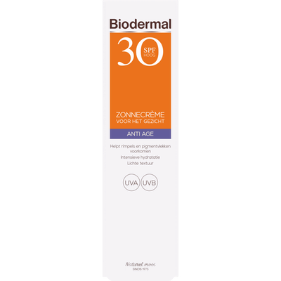 Biodermal Anti Age Zonnecrème voor het gezicht SPF30 - 40 ml
