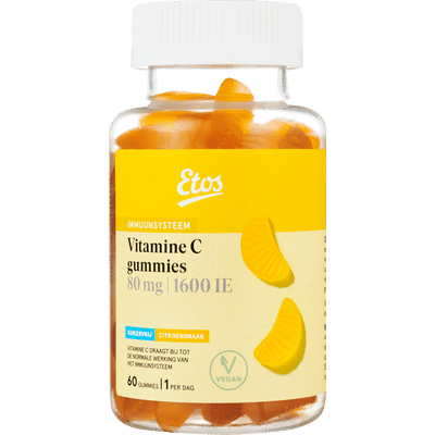 Etos Vitamine C 80mg gummies 60 stuks