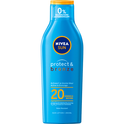 NIVEA SUN protect & bronze lotion SPF 20 - 200 ml