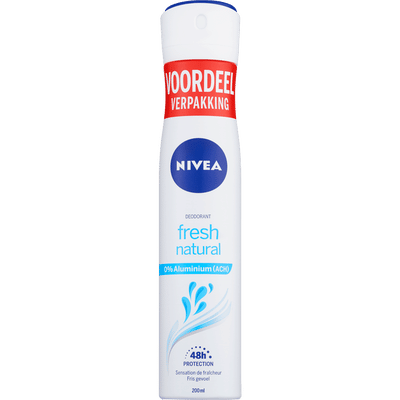 NIVEA Fresh Natural Deodorant Spray - 200 ml
