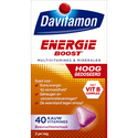 Davitamon Energie Boost Forte Kauwvitamines Bosvruchtensmaak met vitamine B complex - 40 stuks