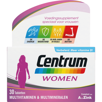 Centrum Women Multivitaminen Tabletten 30 stuks