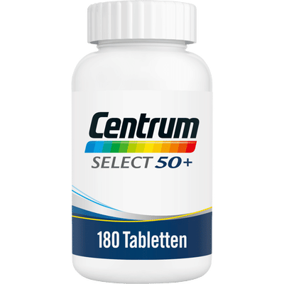 Centrum Select 50+ Multivitaminen Tabletten 180 stuks