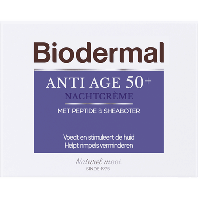 Biodermal Anti-Age 50+ nachtcreme - 50ml