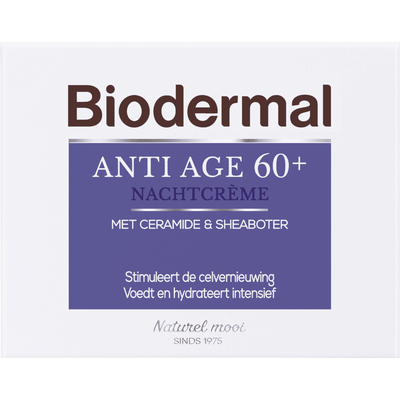 Biodermal Anti-Age 60+ nachtcreme - 50ml