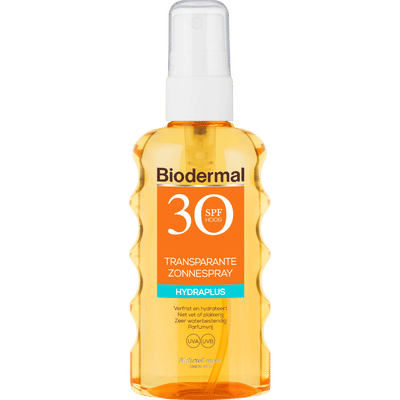 Biodermal Transparante Zonnespray SPF30 - 175 ml