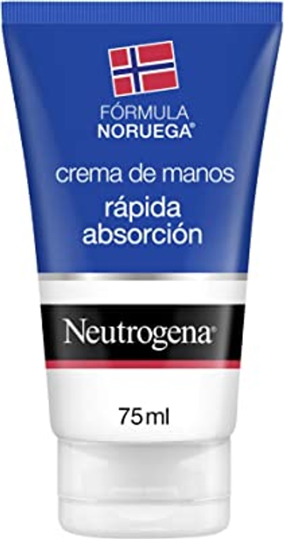 Neutrogena Snel absorberende handcrème, lichte textuur, Noorse formule, 75 ml