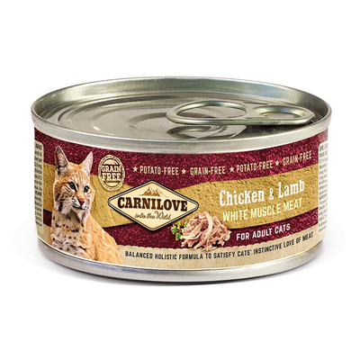 Carnilove Cat Can Chicken, Duck & Pheasant 100 gram -  - Katten droogvoer