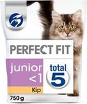 Perfect Fit Junior Katten Droogvoer - Kip - 4 x 750 gr - kattenbrokken