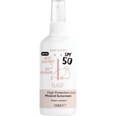 Naïf Baby & Kids Zonnebrandspray SPF50 100 ML