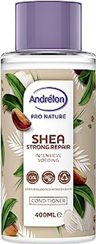 Andrélon Pro Nature Shea Strong Repair Haarconditioner, voedt en herstelt je haar - 400 ml