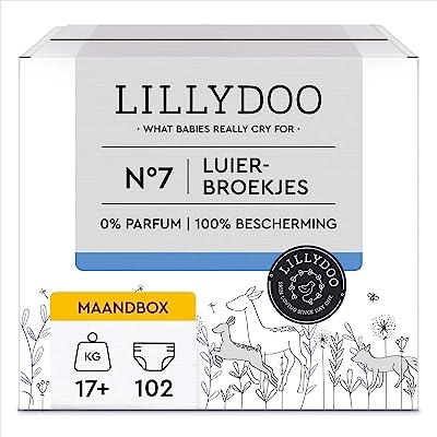 LILLYDOO  luierbroekjes maat 7 - 102 stuks