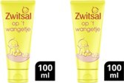 Zwitsal Baby Gezichtscrème Op 't Wangetje - 2 x 100 ml