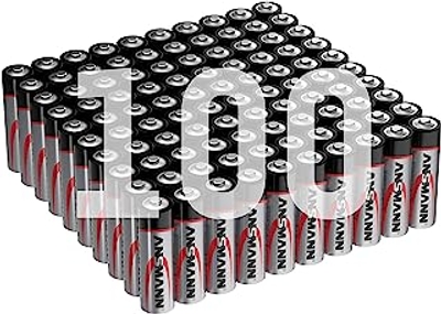 Ansmann alkaline Batterijen AA - 100 stuks